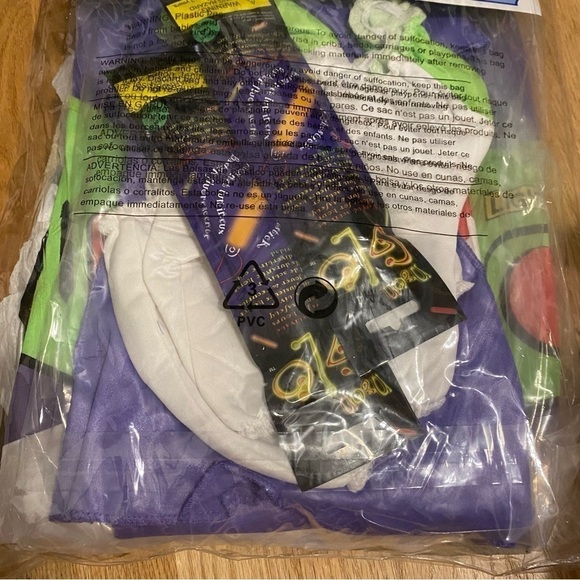 Toy Story Buzz Lightyear Costume NEW XXL Glow Stick Disney Halloween World Land - Picture 4 of 5